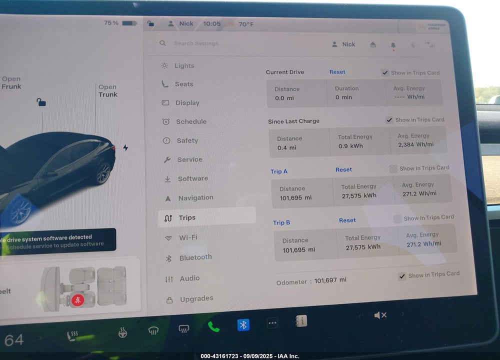 2021 TESLA MODEL 3 LONG RANGE DUAL MOTOR ALL-WHEEL DRIVE VIN: 5YJ3E1EB0MS055867