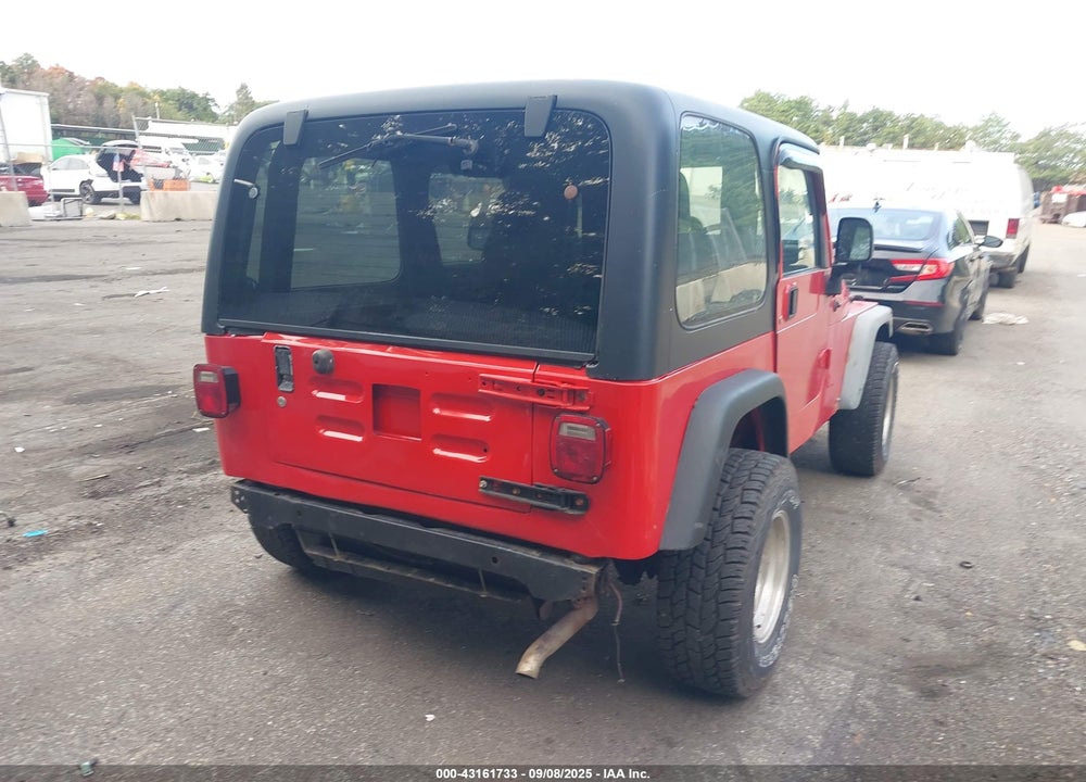 2004 JEEP WRANGLER / TJ SPORT VIN: 1J4F449S54P753220