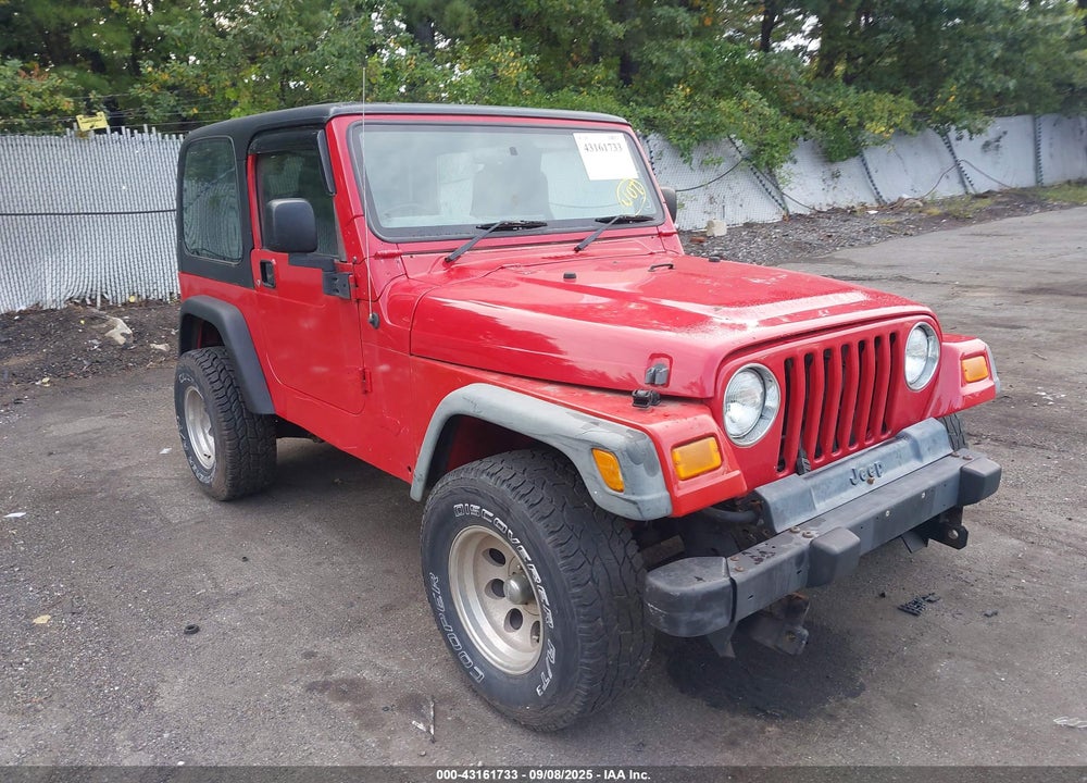 2004 JEEP WRANGLER / TJ SPORT VIN: 1J4F449S54P753220