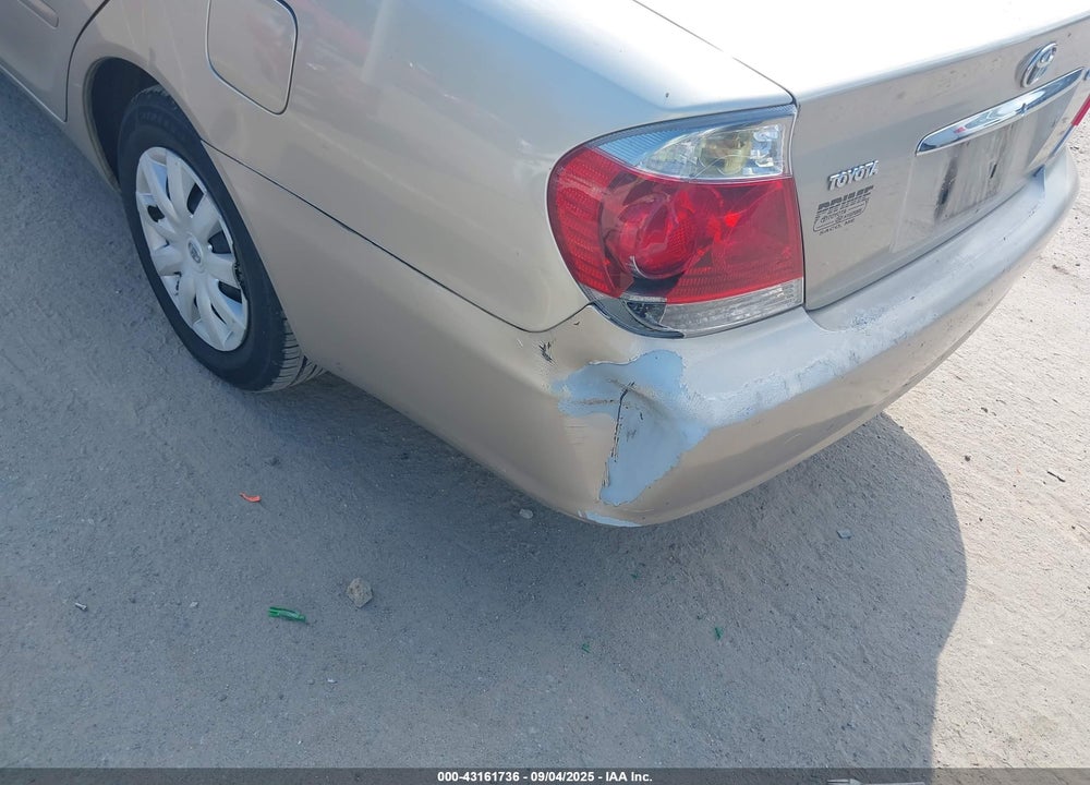 2005 TOYOTA CAMRY LE VIN: 4T1BE32K65U408914