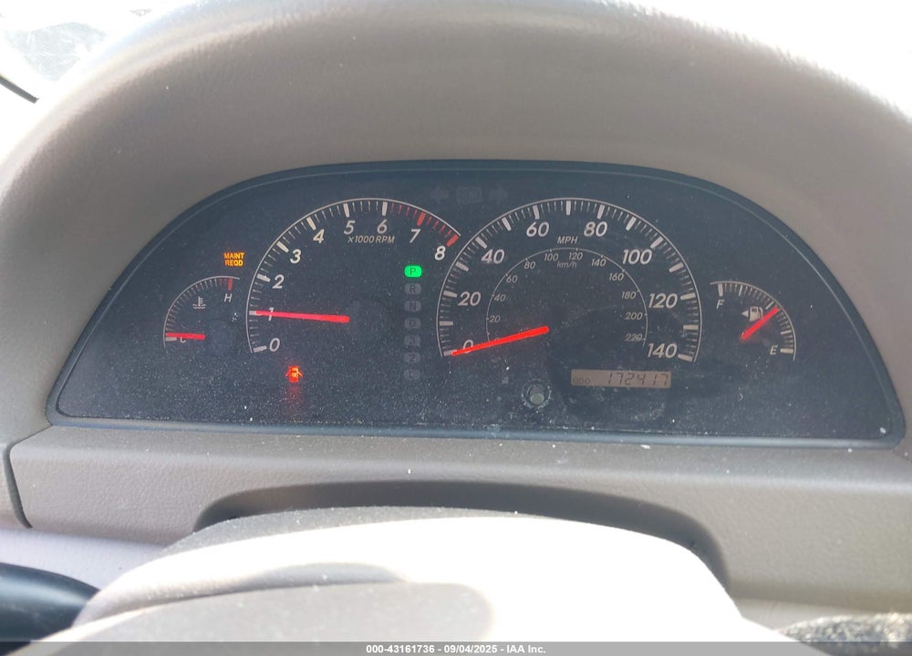 2005 TOYOTA CAMRY LE VIN: 4T1BE32K65U408914