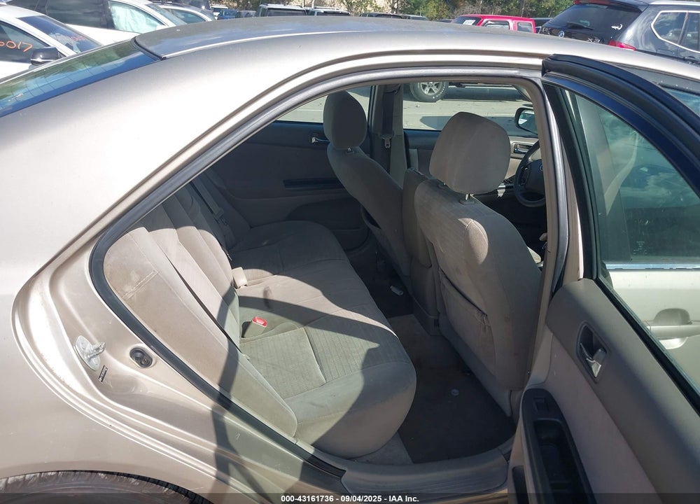 2005 TOYOTA CAMRY LE VIN: 4T1BE32K65U408914