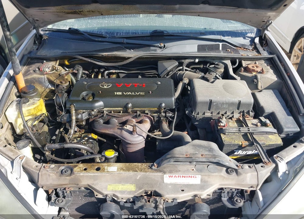 2005 TOYOTA CAMRY LE VIN: 4T1BE32K65U408914