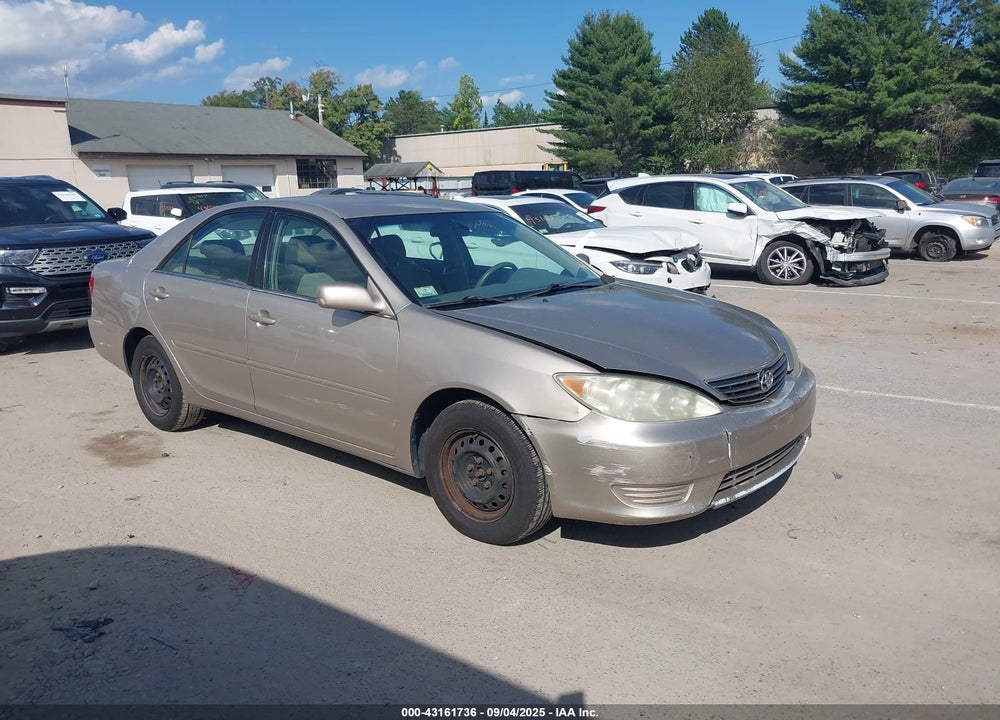 2005 TOYOTA CAMRY LE VIN: 4T1BE32K65U408914