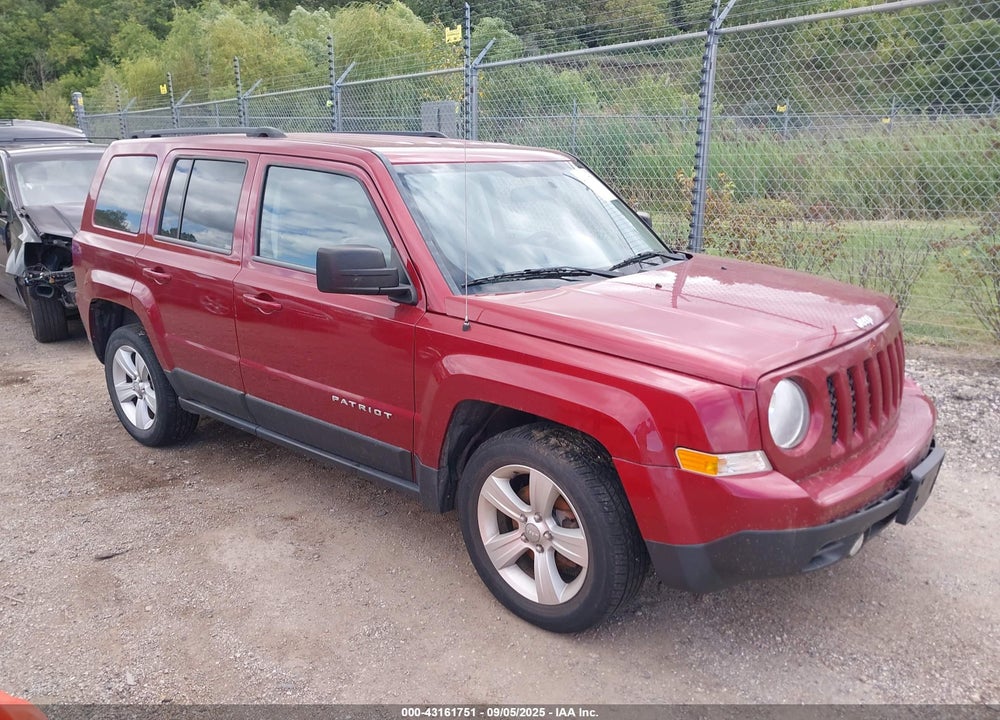 2014 JEEP PATRIOT LATITUDE VIN: 1C4NJRFB6ED501023