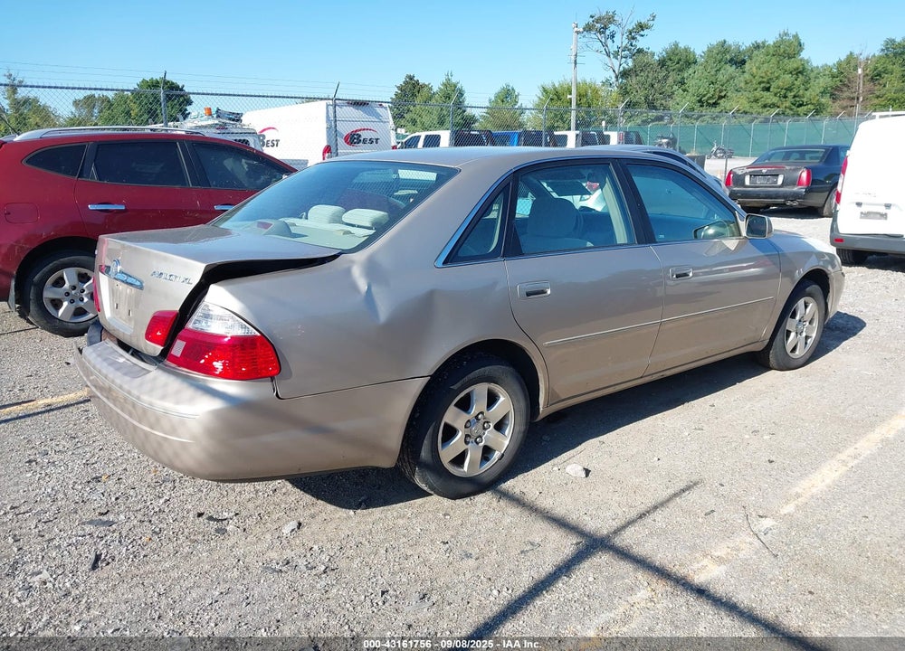 2004 TOYOTA AVALON XL VIN: 4T1BF28B54U346905