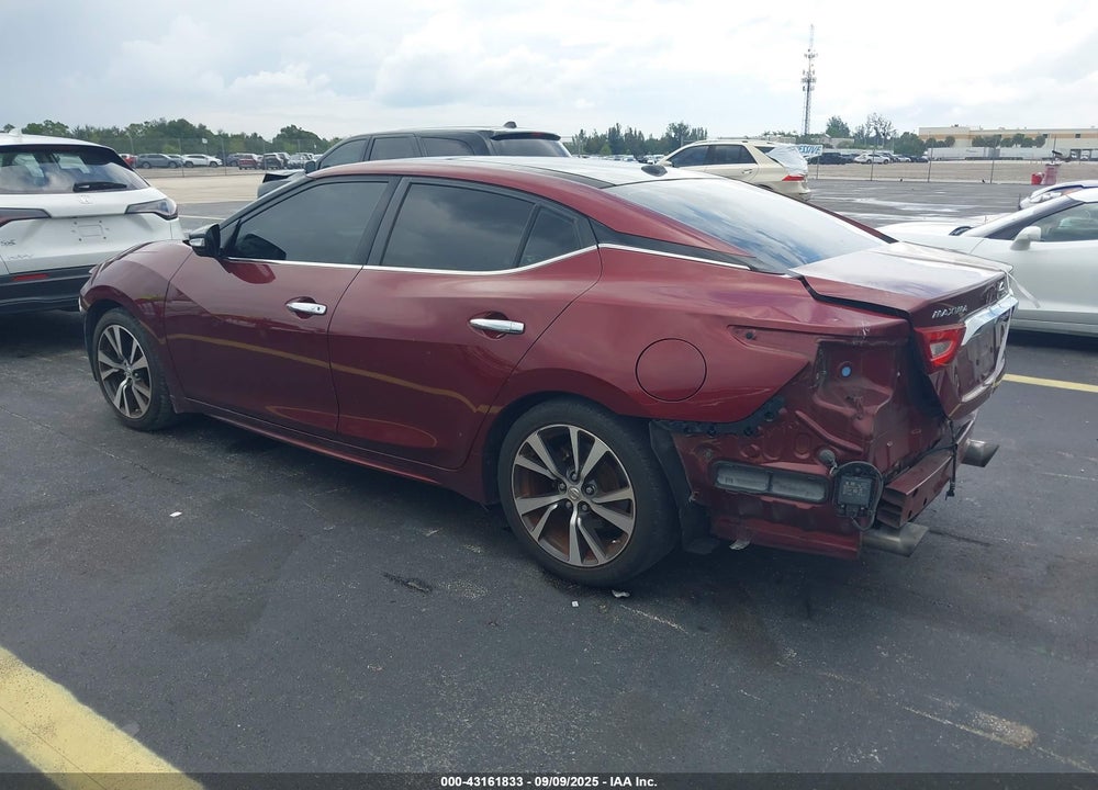 2017 NISSAN MAXIMA VIN: 1N4AA6AP7HC412982
