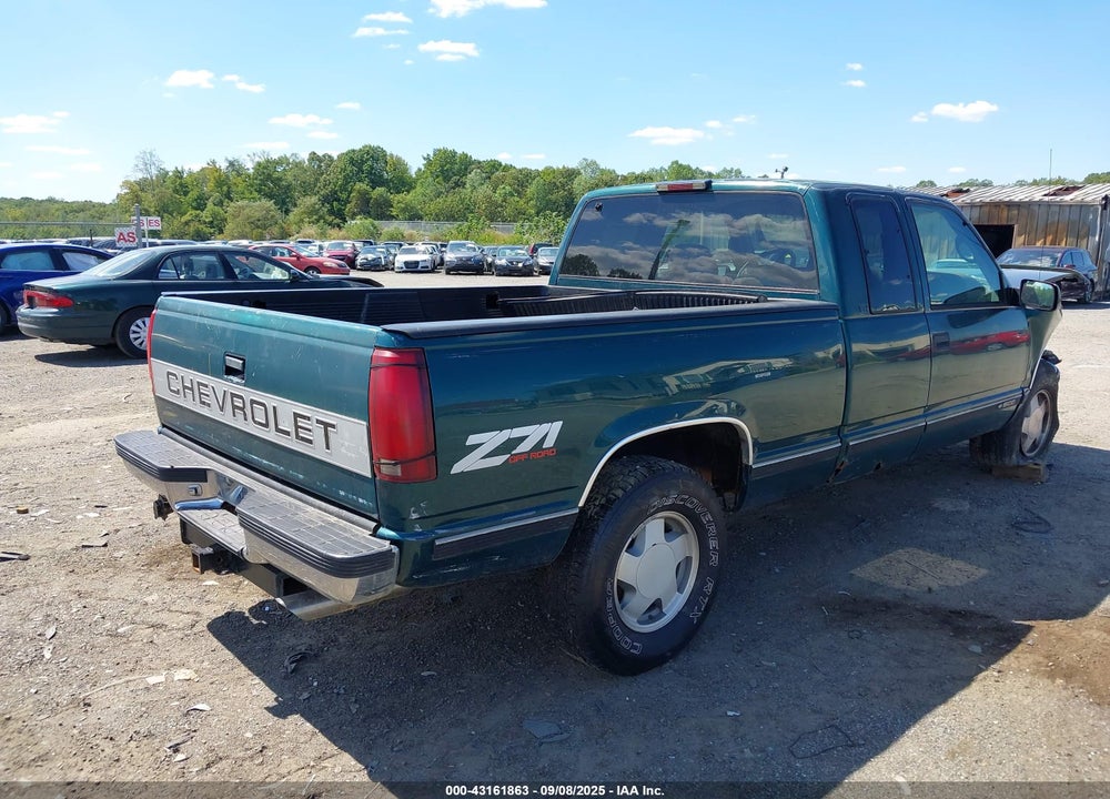 1997 CHEVROLET K1500 FLEETSIDE VIN: 1GCEK19R3VE190264