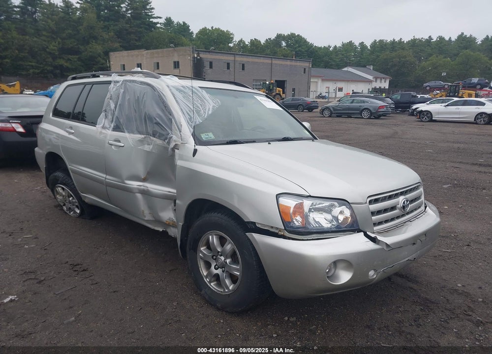 2004 TOYOTA HIGHLANDER V6 VIN: JTEDP21A740005875