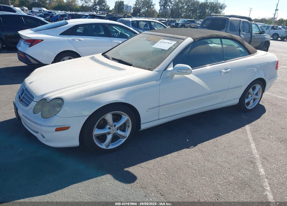 2005 MERCEDES-BENZ CLK 320 VIN: WDBTK65G55T054818