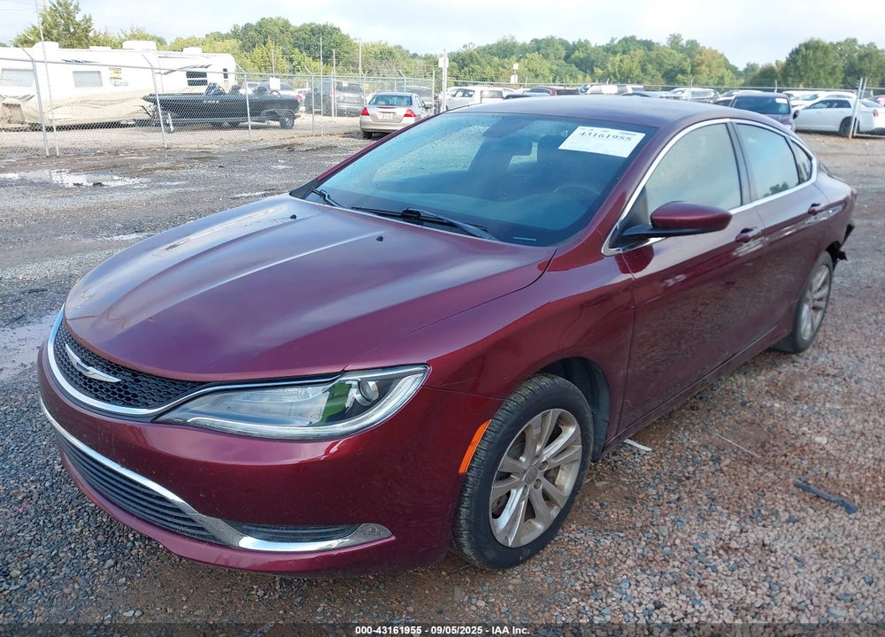 2016 CHRYSLER 200 LIMITED VIN: 1C3CCCAG6GN148589