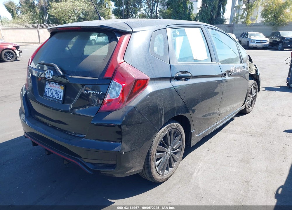 2020 HONDA FIT SPORT VIN: 3HGGK5H60LM725406
