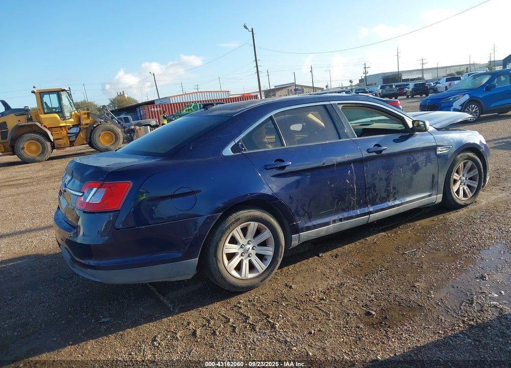 2011 FORD TAURUS SE VIN: 1FAHP2DW4BG174663