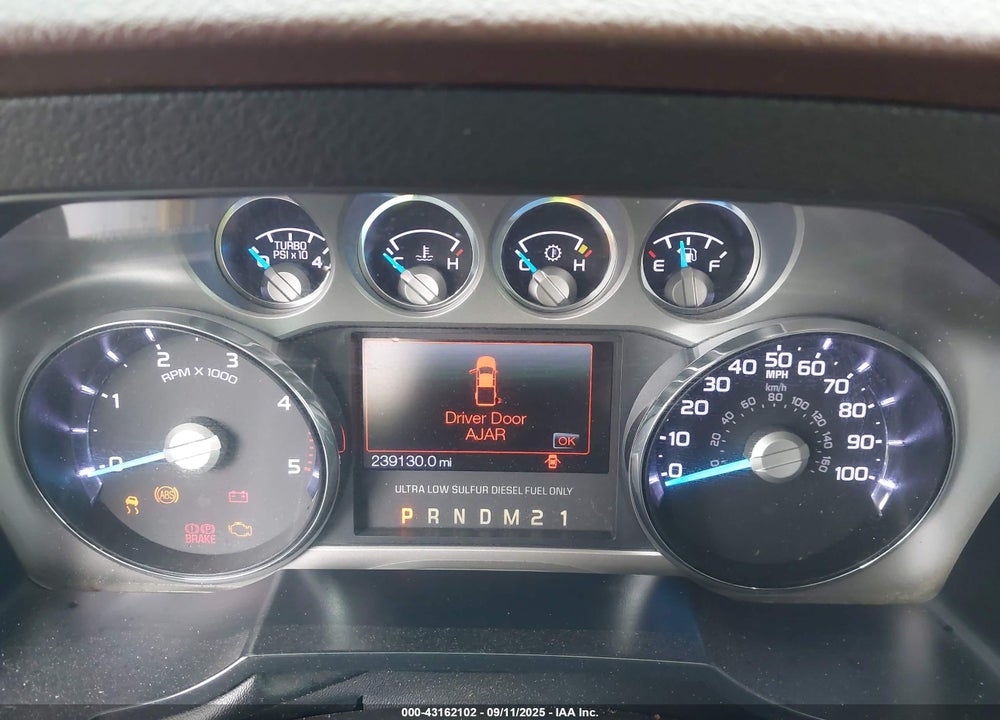 2013 FORD F-250 VIN: 1FT7W2BT8DEA37063