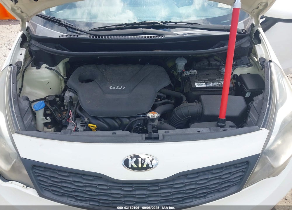 2013 KIA RIO VIN: KNADM4A39D6267188