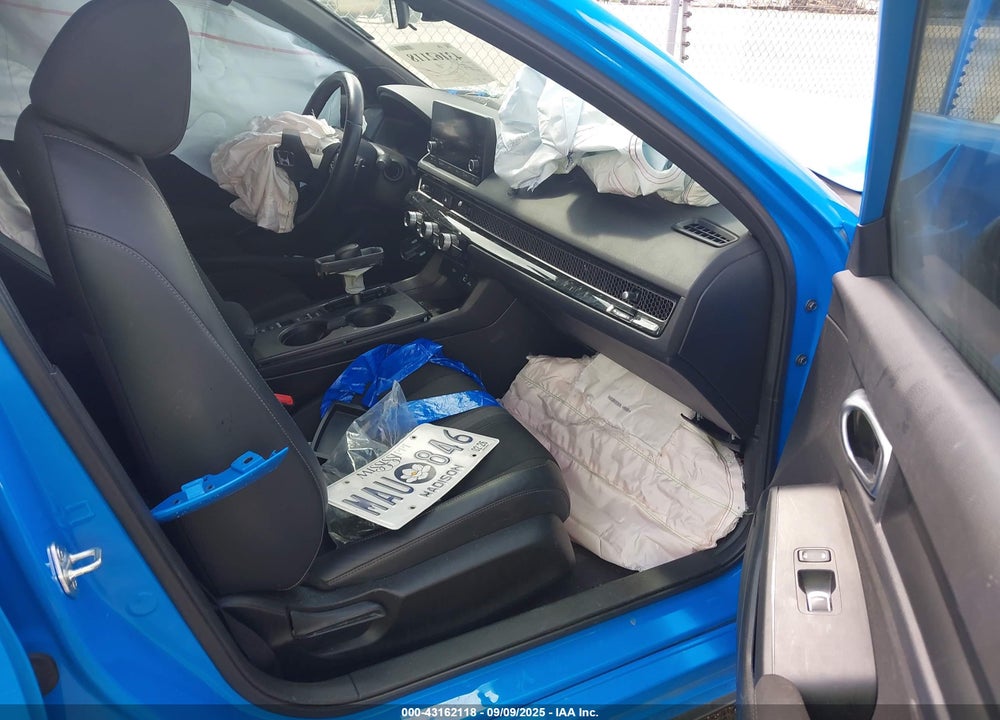 2022 HONDA CIVIC SPORT VIN: 19XFL2H88NE010068