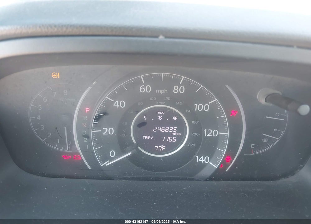 2012 HONDA CR-V VIN: 3CZRM3H31CG701023