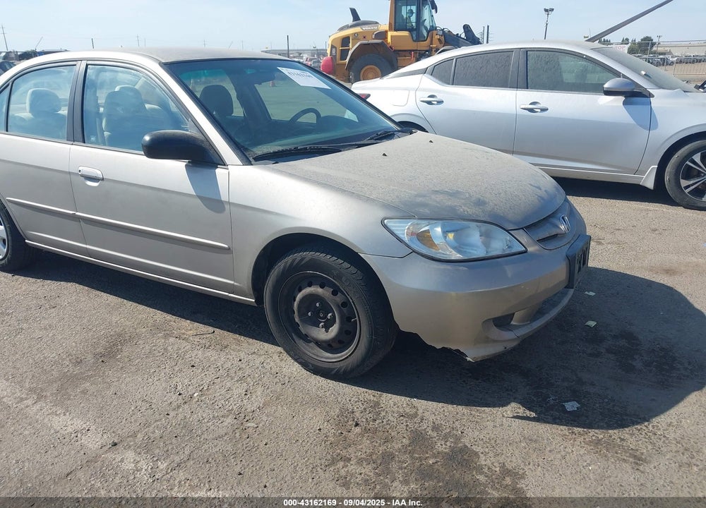 2005 HONDA CIVIC LX VIN: 2HGES16555H584232