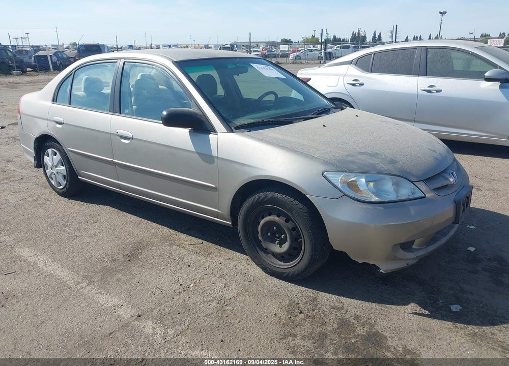 2005 HONDA CIVIC LX VIN: 2HGES16555H584232