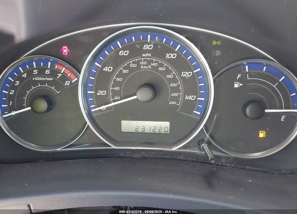 2011 SUBARU FORESTER VIN: JF2SHBDC1BH742401