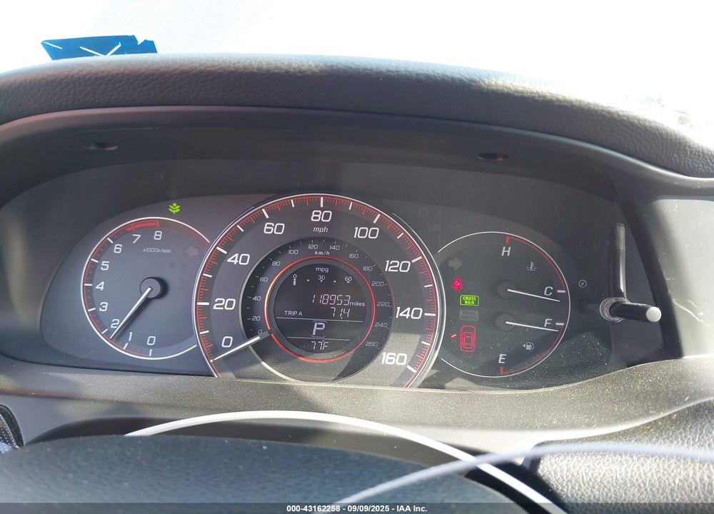 2014 HONDA ACCORD VIN: 1HGCR2F57EA173003
