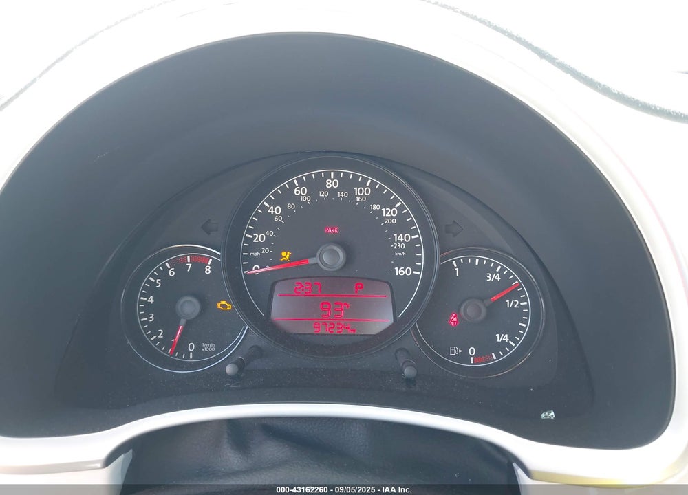 2012 VOLKSWAGEN BEETLE VIN: 3VWJX7AT6CM640231