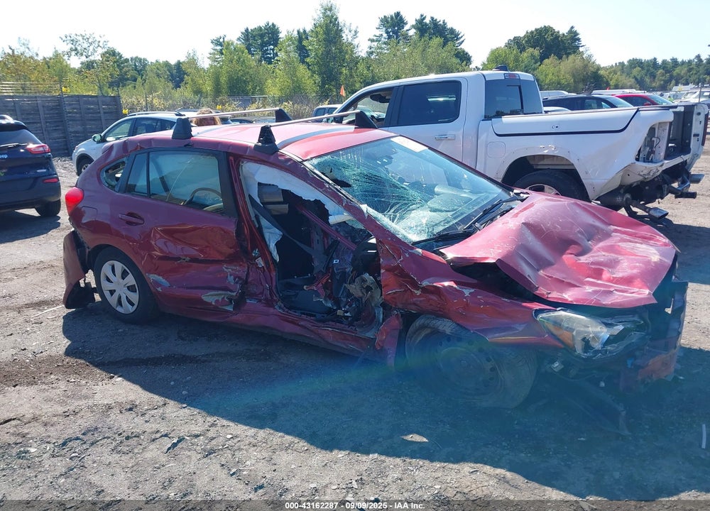 2015 SUBARU IMPREZA VIN: JF1GPAA64FG271443