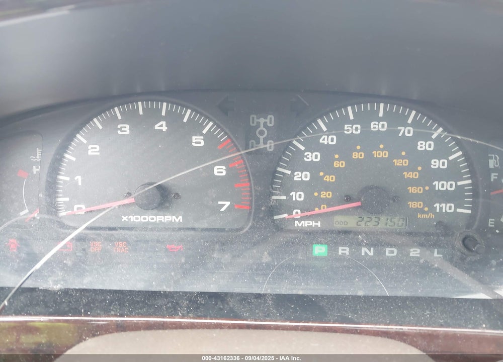 2002 TOYOTA 4RUNNER LIMITED V6 VIN: JT3HN87R720376595