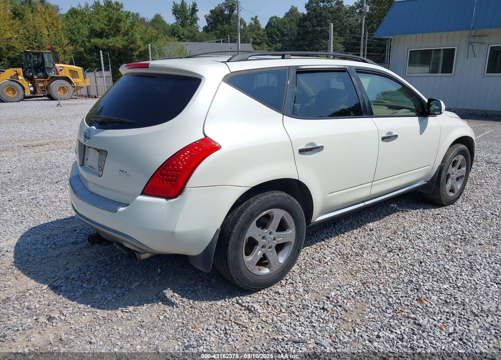 2006 NISSAN MURANO VIN: JN8AZ08T26W405778