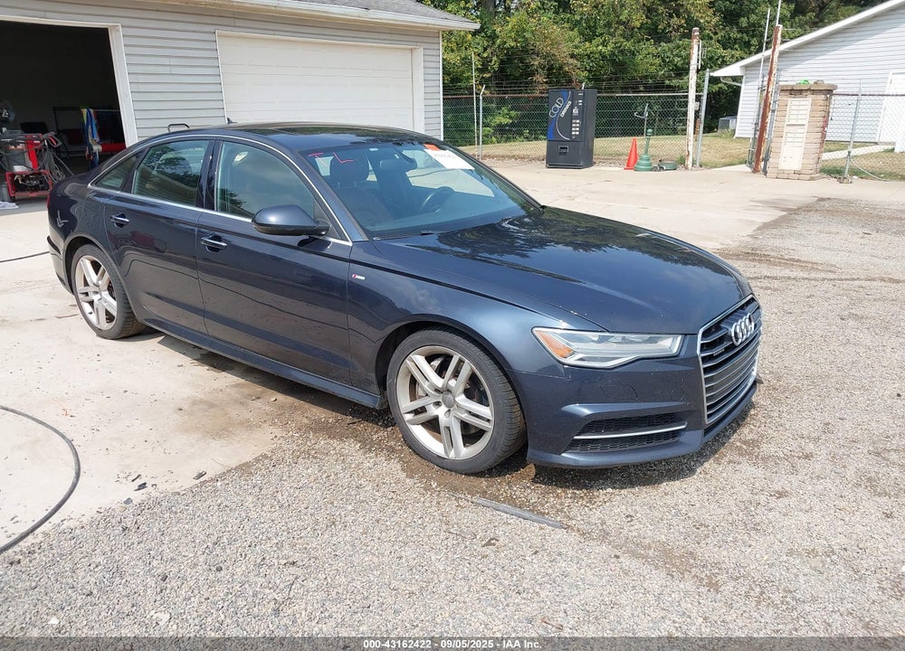 2016 AUDI A6 2.0T PREMIUM PLUS VIN: WAUGFAFC3GN129011