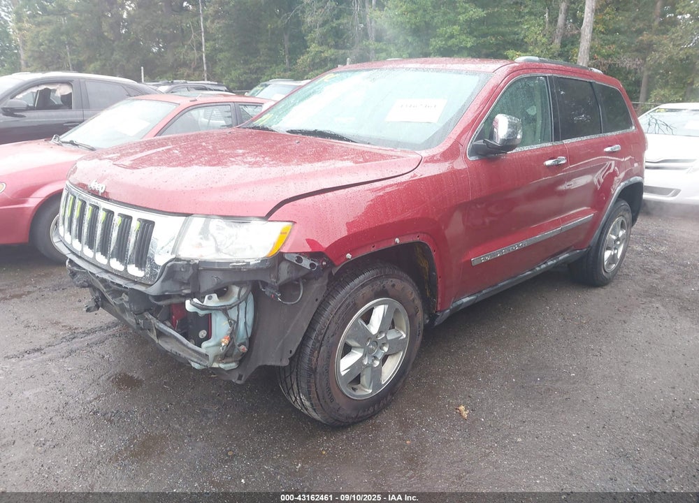 2012 JEEP GRAND CHEROKEE VIN: 1C4RJFAG7CC161760