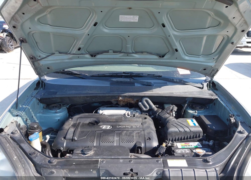 2007 HYUNDAI TUCSON GLS VIN: KM8JM12B67U649121