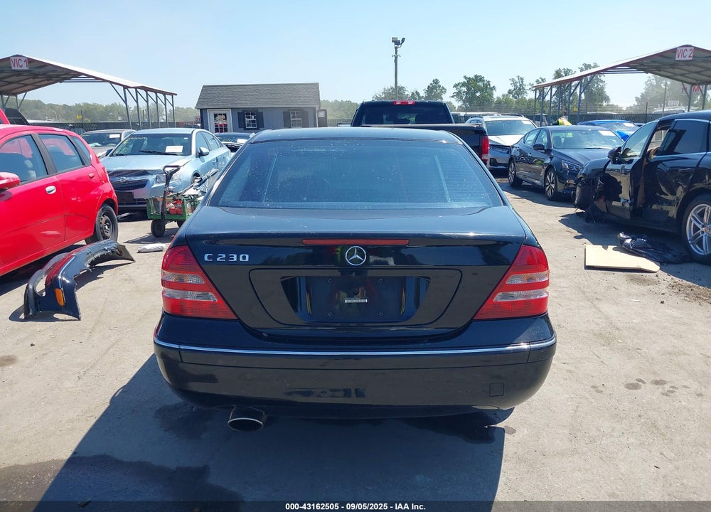 2006 MERCEDES-BENZ C 230 VIN: WDBRF52HX6F749740