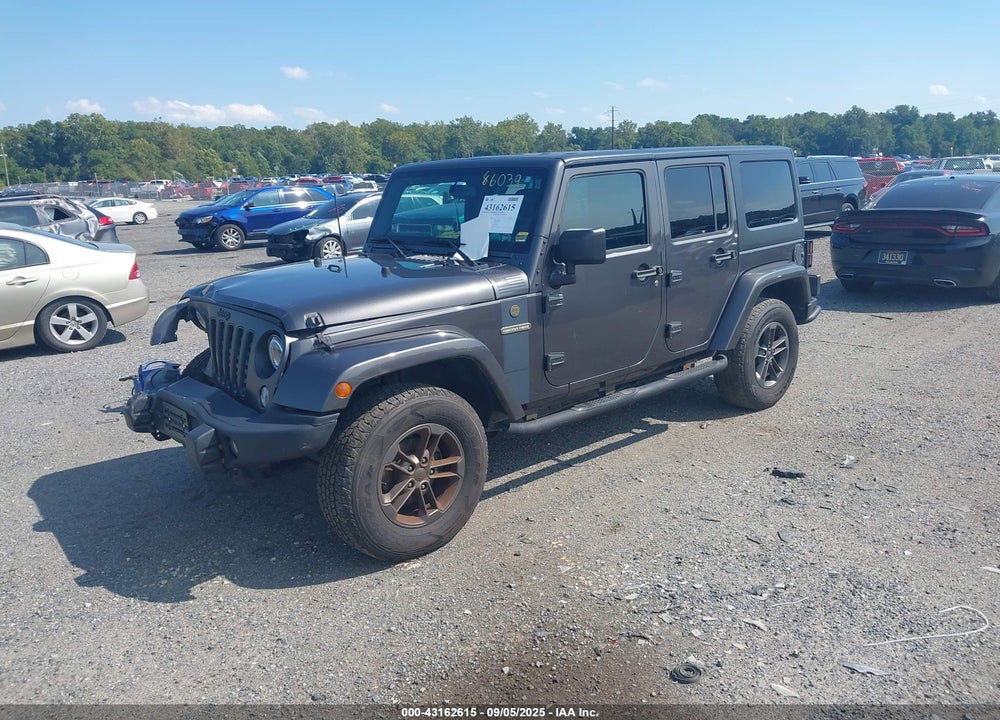 2018 JEEP WRANGLER UNLIMITED VIN: 1C4HJWDG1JL852576