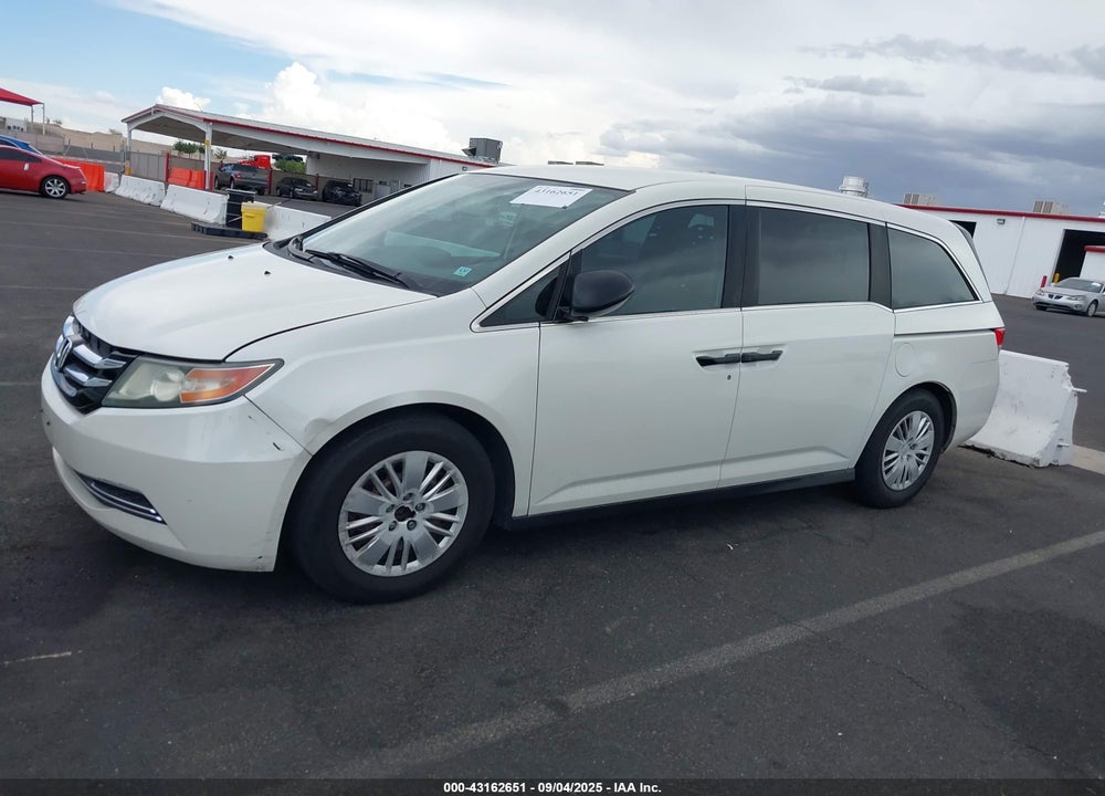 2015 HONDA ODYSSEY LX VIN: 5FNRL5H20FB102135