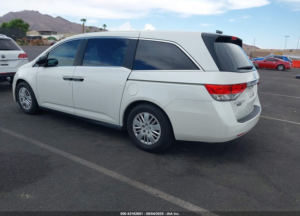 2015 HONDA ODYSSEY LX VIN: 5FNRL5H20FB102135