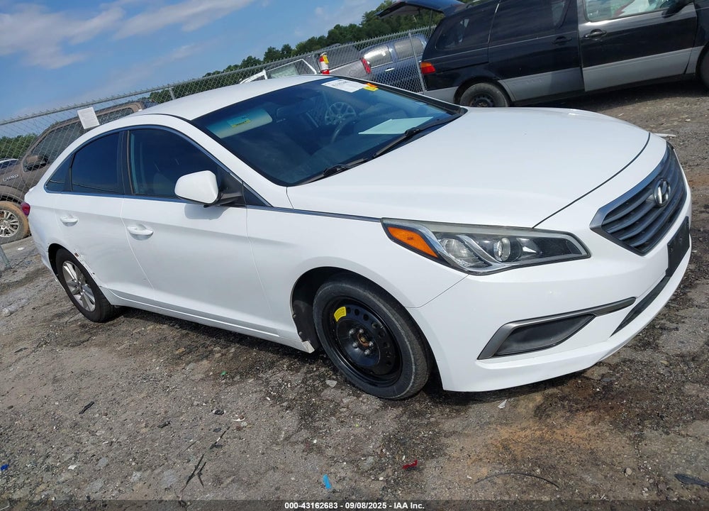 2016 HYUNDAI SONATA SE VIN: 5NPE24AF0GH358836