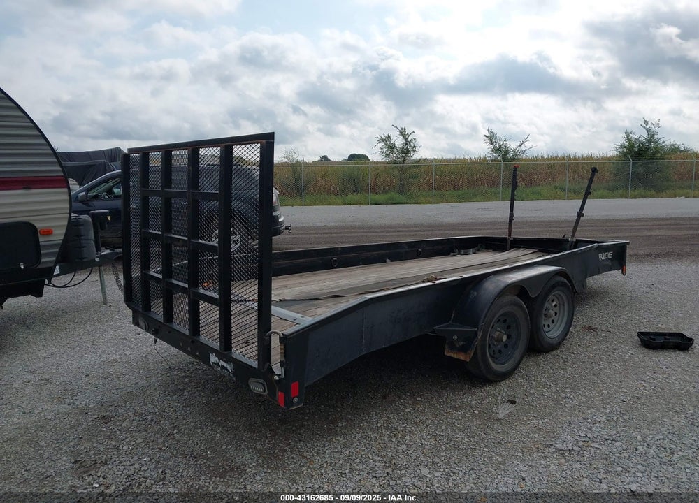 2020 RICE TRAILERS FLATBED TRAILER VIN: 4RWBS182XLH025029