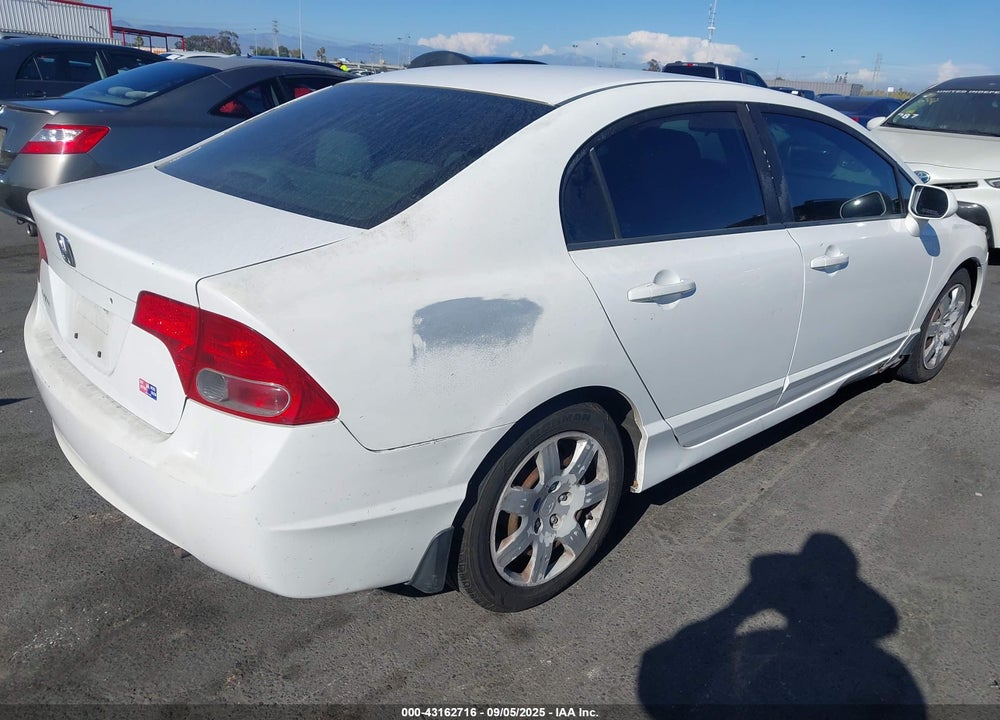 2007 HONDA CIVIC LX VIN: 2HGFA165X7H305738