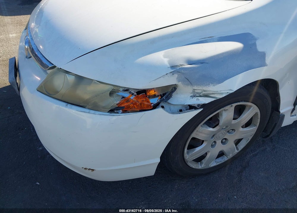 2007 HONDA CIVIC LX VIN: 2HGFA165X7H305738