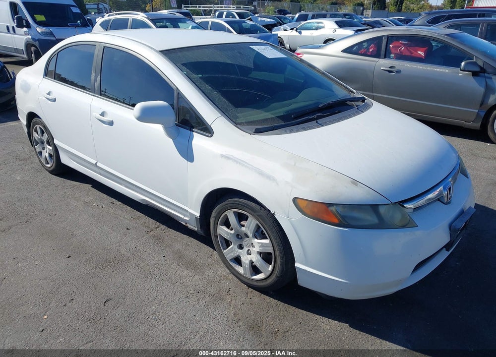 2007 HONDA CIVIC LX VIN: 2HGFA165X7H305738