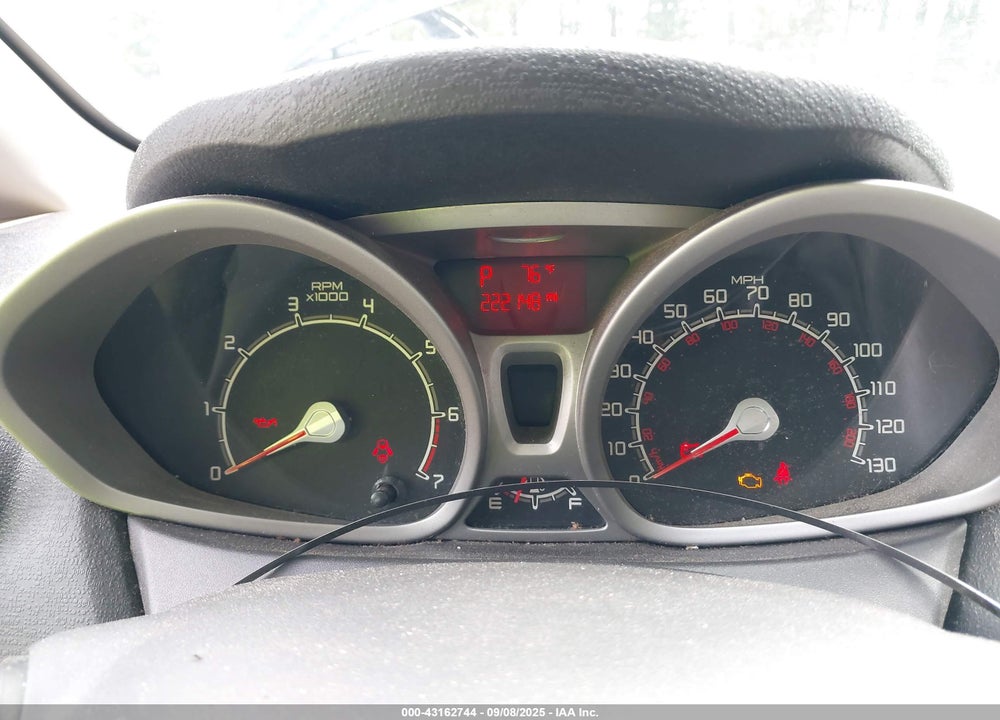 2011 FORD FIESTA VIN: 3FADP4BJ0BM121742