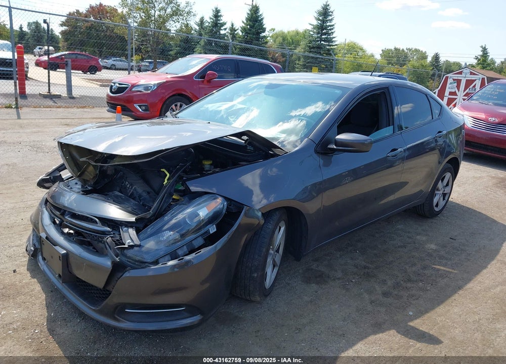 2016 DODGE DART VIN: 1C3CDFBB2GD608287