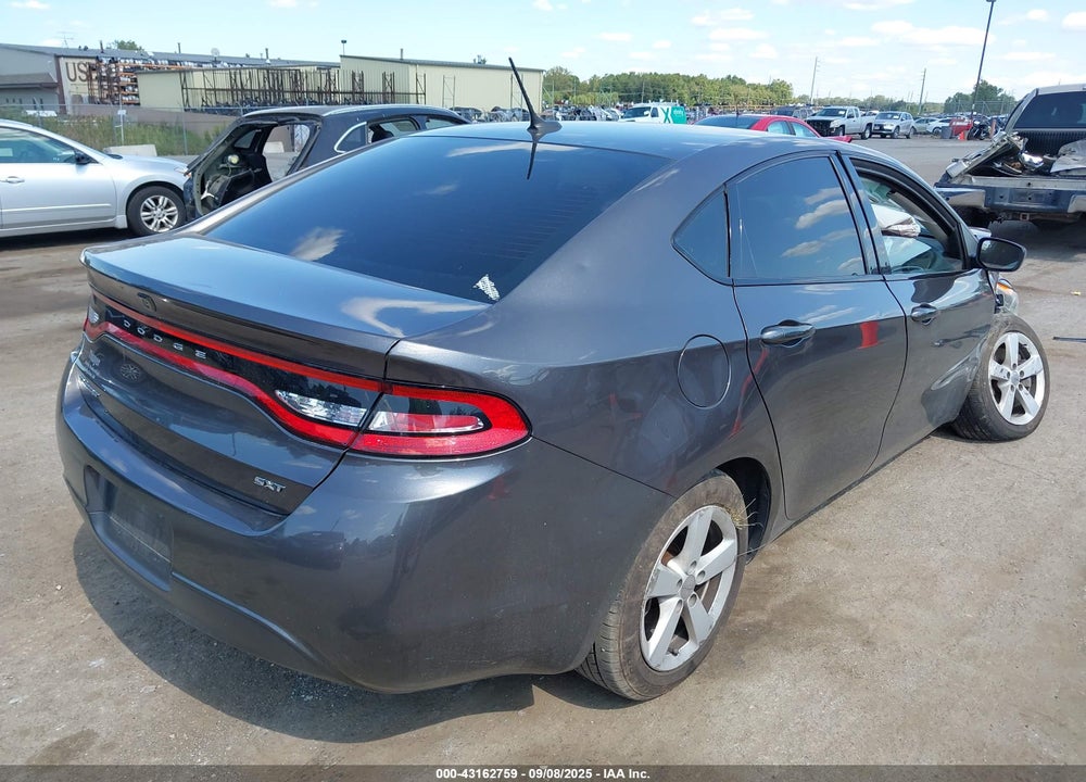 2016 DODGE DART VIN: 1C3CDFBB2GD608287