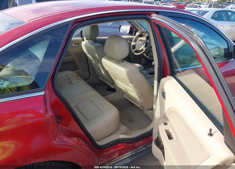 2005 FORD FIVE HUNDRED SEL VIN: 1FAHP27125G202626