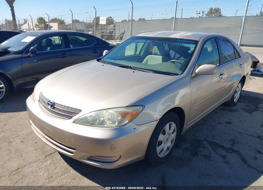 2002 TOYOTA CAMRY LE VIN: JTDBE32K420018367