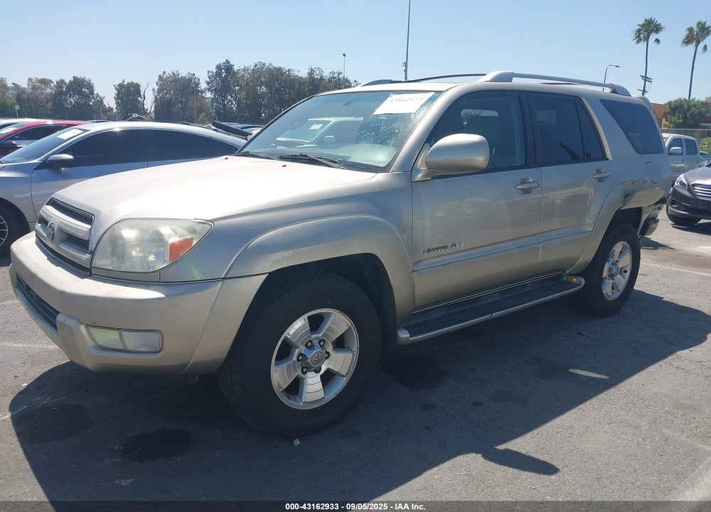 2004 TOYOTA 4RUNNER LIMITED V6 VIN: JTEBU17R340034118