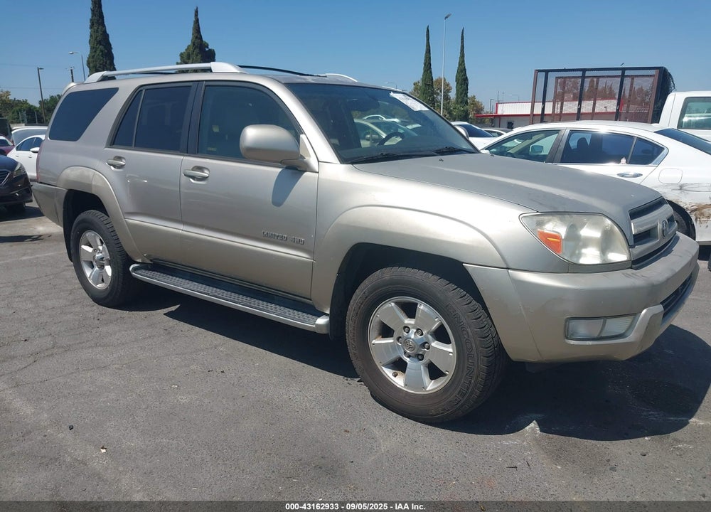 2004 TOYOTA 4RUNNER LIMITED V6 VIN: JTEBU17R340034118