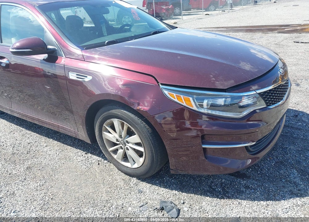 2016 KIA OPTIMA VIN: 5XXGT4L36GG043656