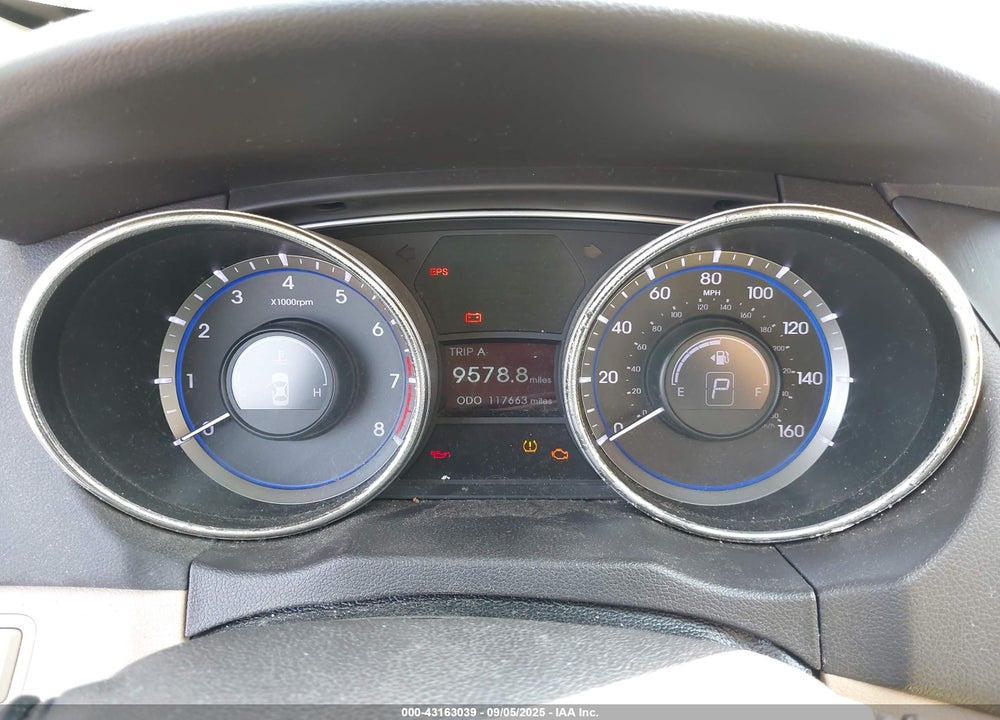 2011 HYUNDAI SONATA VIN: 5NPEB4AC3BH234378